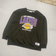 Black NBA Print Sweatshirt Men's XL