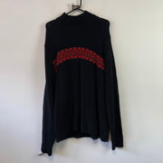 Black and Red Tommy Hilfiger Jumper Women's XL