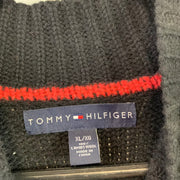 Black and Red Tommy Hilfiger Jumper Women's XL