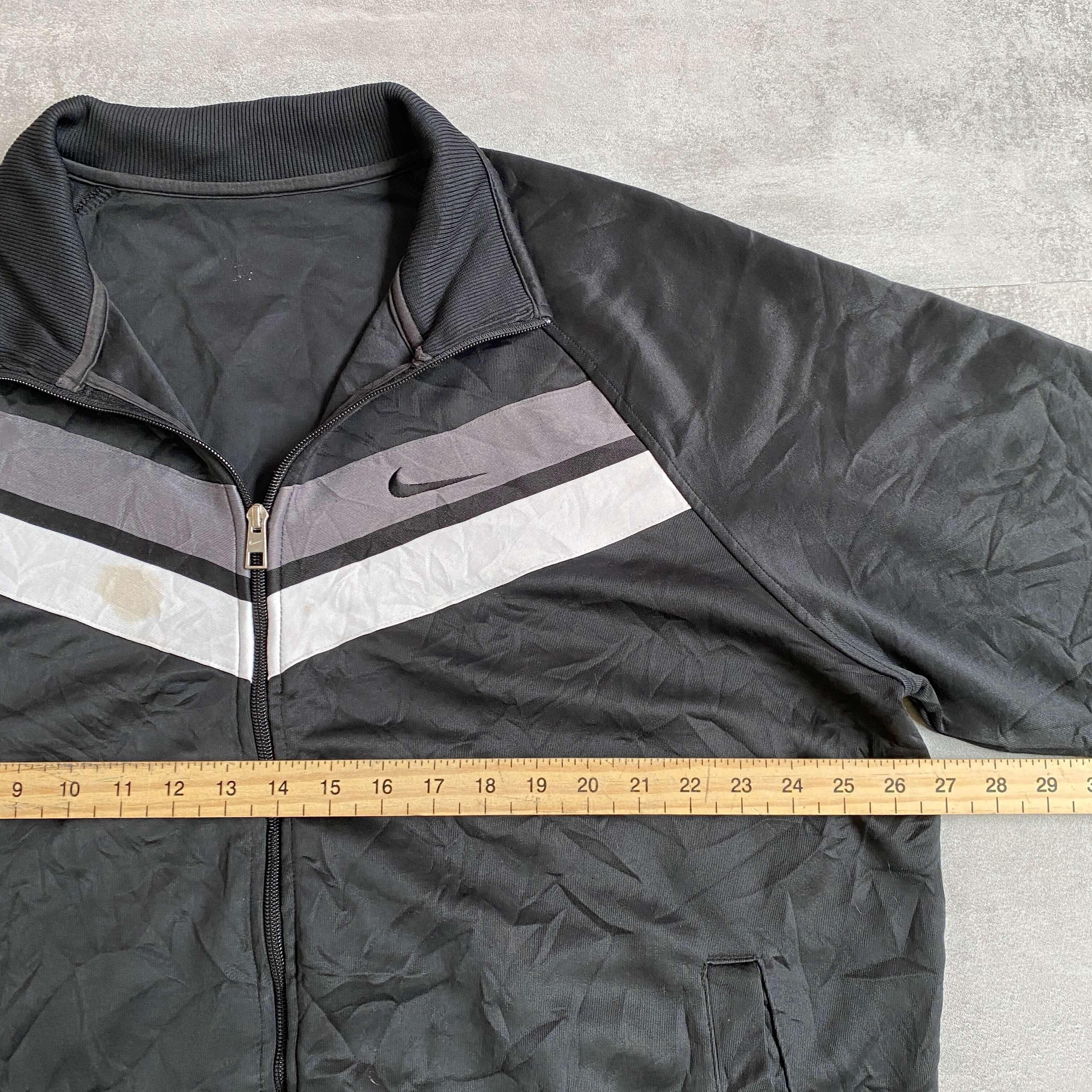 00s y2k Black Nike Track Jacket XL | awevintageclothing
