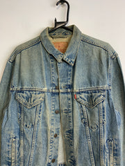 Blue Levi's Denim Jacket Men's Medium