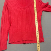 Pink Tommy Hilfiger Jumper Women's Large