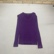 Purple Tommy Hilfiger Jumper Women's Medium