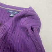 Purple Tommy Hilfiger Jumper Women's Medium