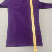 Purple Tommy Hilfiger Jumper Women's Medium