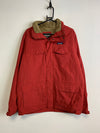 Red Patagonia Fleece Outdoor Jacket Men's Large