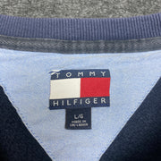 Navy Tommy Hilfiger Sweatshirt Men's Large