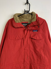 Red Patagonia Fleece Outdoor Jacket Men's Large