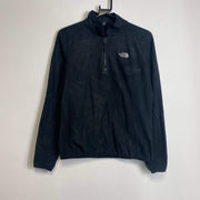 Black North Face Quarter Zip Fleece Small