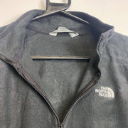 Black North Face Quarter Zip Fleece Small