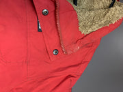 Red Patagonia Fleece Outdoor Jacket Men's Large