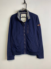 Navy Tommy Hilfiger Varsity Jacket Men's Medium