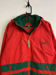 Red-Green Jack Wolfskin Outdoor Jacket Men's Small