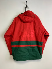 Red-Green Jack Wolfskin Outdoor Jacket Men's Small