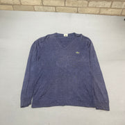 Navy Lacoste Jumper Women's Large