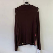 Brown Diamond Cheeked Tommy Hilfiger Jumper Women's XL