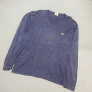 Navy Lacoste Jumper Women's Large