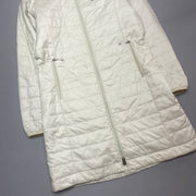 White Patagonia Puffer Long Coat Women's Small