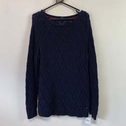 Navy Tommy Hilfiger Knitwear Sweater Women's XL