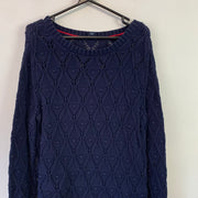 Navy Tommy Hilfiger Knitwear Sweater Women's XL