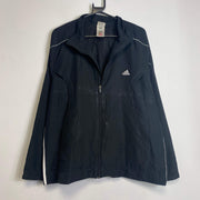 Black Adidas Windbreaker Jacket Large