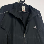 Black Adidas Windbreaker Jacket Large