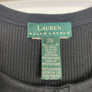 Black Lauren Ralph Lauren Knit Jumper Vest Womens 2XL