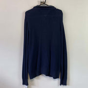 Navy Tommy Hilfiger zip up Jumper Women's XL