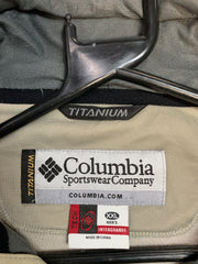 Grey Columbia Titanium Windbreaker Men's XXL