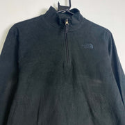 Black North Face Pullover Fleece Youth's XL