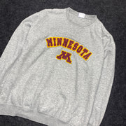 Grey Minnesota Sweatshirt Men's XL