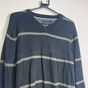 Navy Tommy Hilfiger Knit Jumper Sweater Large