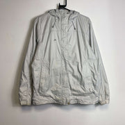 White L.L Bean Raincoat Jacket Large