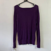 Purple Tommy Hilfiger Jumper Women's XL