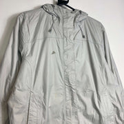 White L.L Bean Raincoat Jacket Large