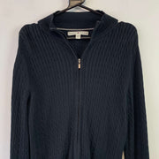 Black Tommy Hilfiger Cable Knit Sweater Women's XL