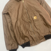 Reworked Brown Carhartt Workwear Jacket Women's XL