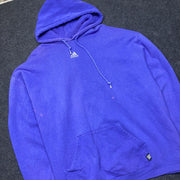 Vintage Blue Adidas Hoodie Men's XXXL