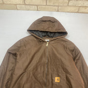 Reworked Brown Carhartt Workwear Jacket Women's XL