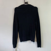 Black Tommy Hilfiger Cable Knit Jumper Women's XL