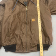 Reworked Brown Carhartt Workwear Jacket Women's XL