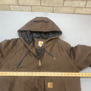 Reworked Brown Carhartt Workwear Jacket Women's XL