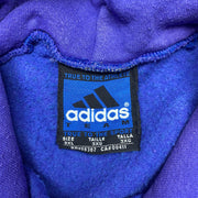 Vintage Blue Adidas Hoodie Men's XXXL