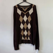 Brown Tommy Hilfiger Jumper Men's Large