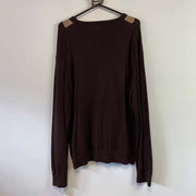 Brown Tommy Hilfiger Jumper Men's Large