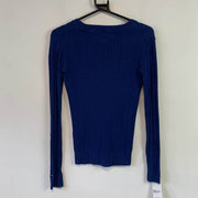 Blue Tommy Hilfiger Knitwear Jumper Women's Small