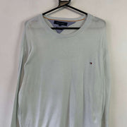 Light Blue Tommy Hilfiger Jumper Women's XL