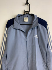 00s Blue-Grey Adidas Tracksuit Men's Medium