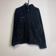 Black Columbia Fleece Jacket Womens XL