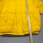 Yellow and Brown Nautica Reversible Jacket Men's L/XL